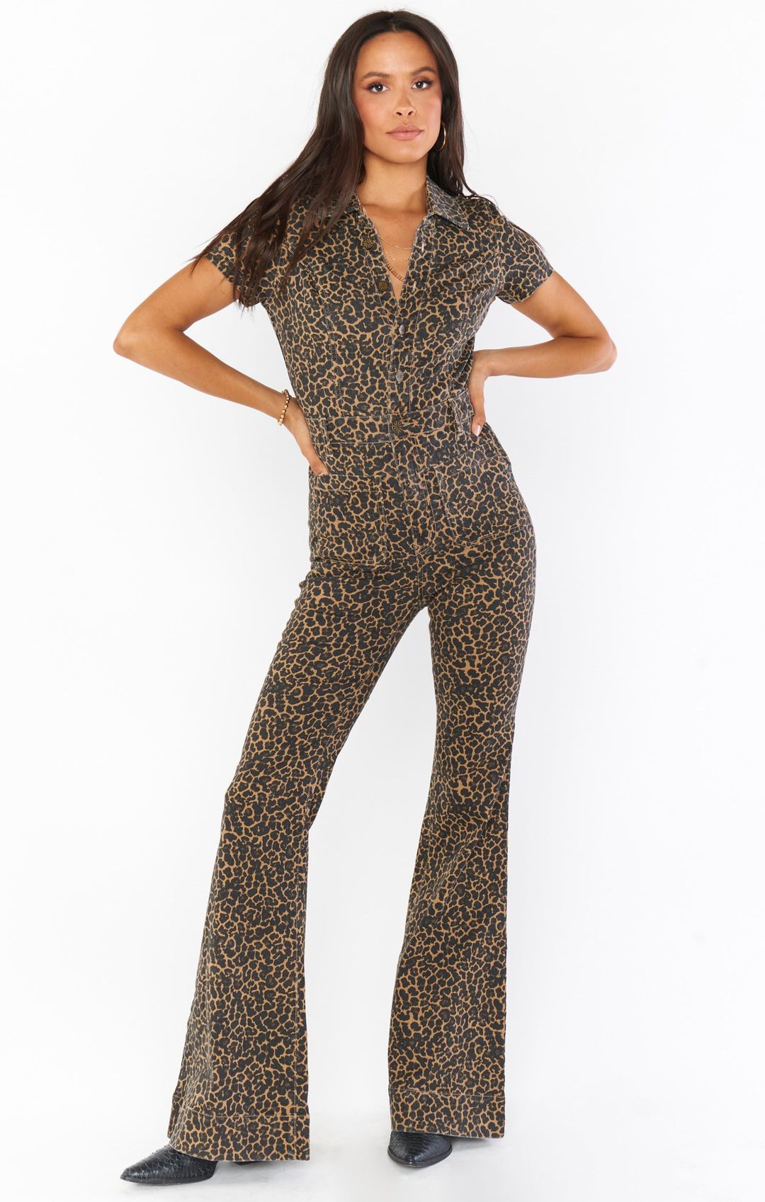 Everhart Jumpsuit ~ Jungle Groove