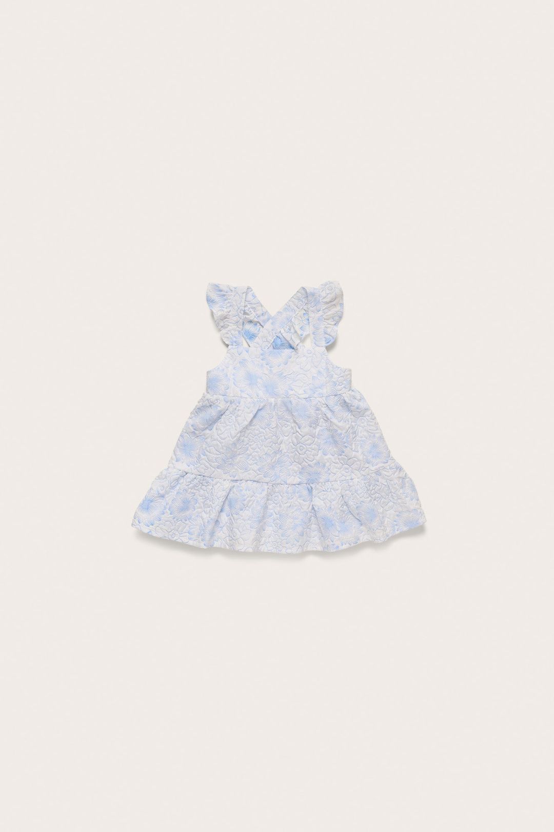 BABY AUBREE DRESS & BLOOMER - COASTAL FLORAL PRINT #3