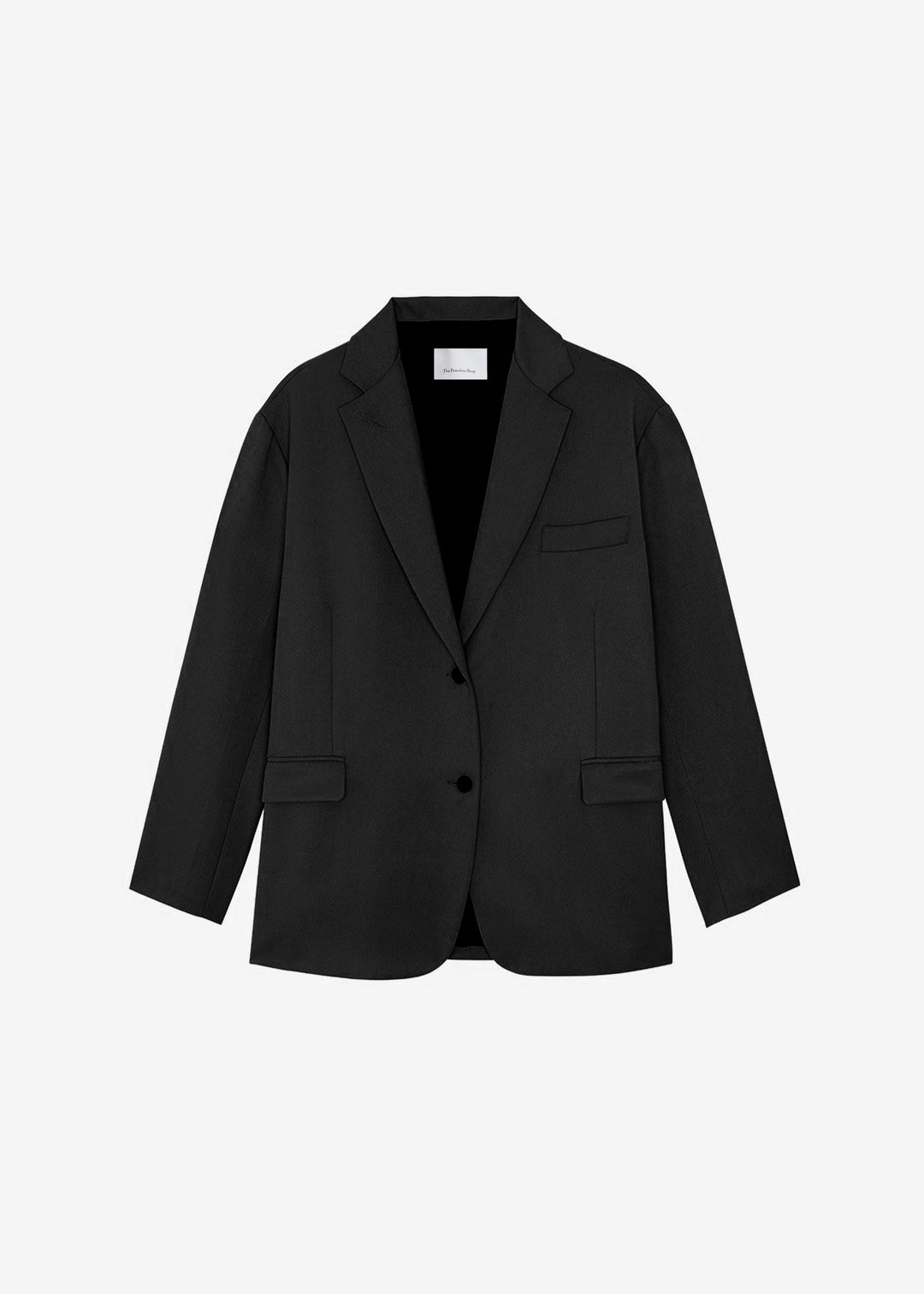 Frankie Oversized Boyfriend Blazer - Black #9