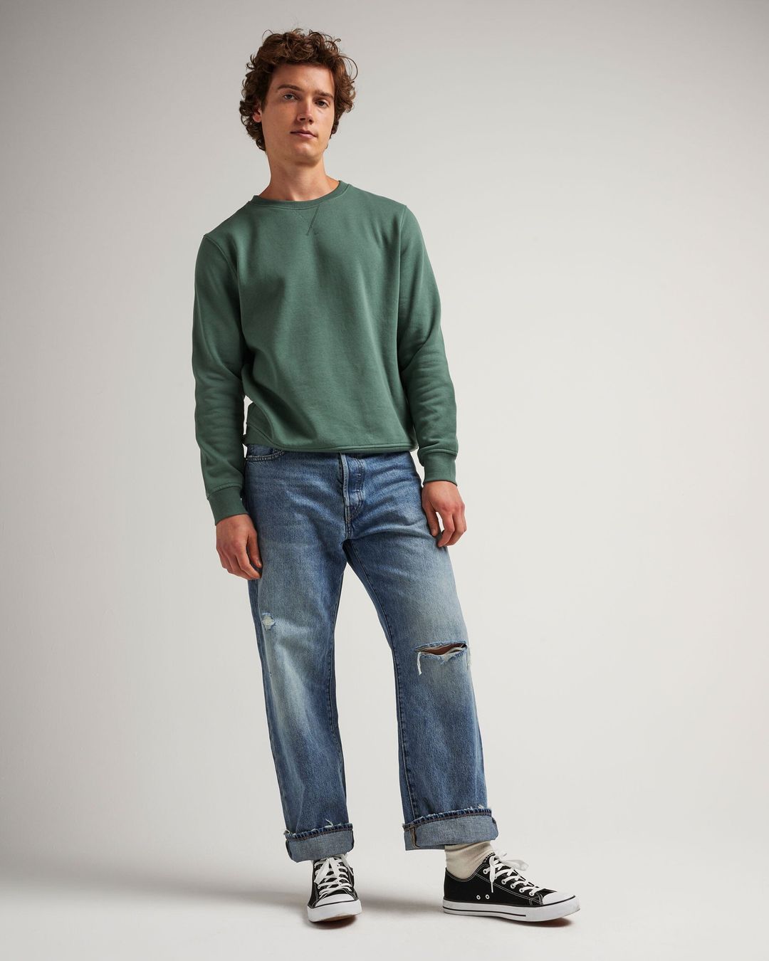 Men's Recycled Fleece Sweatshirt #14