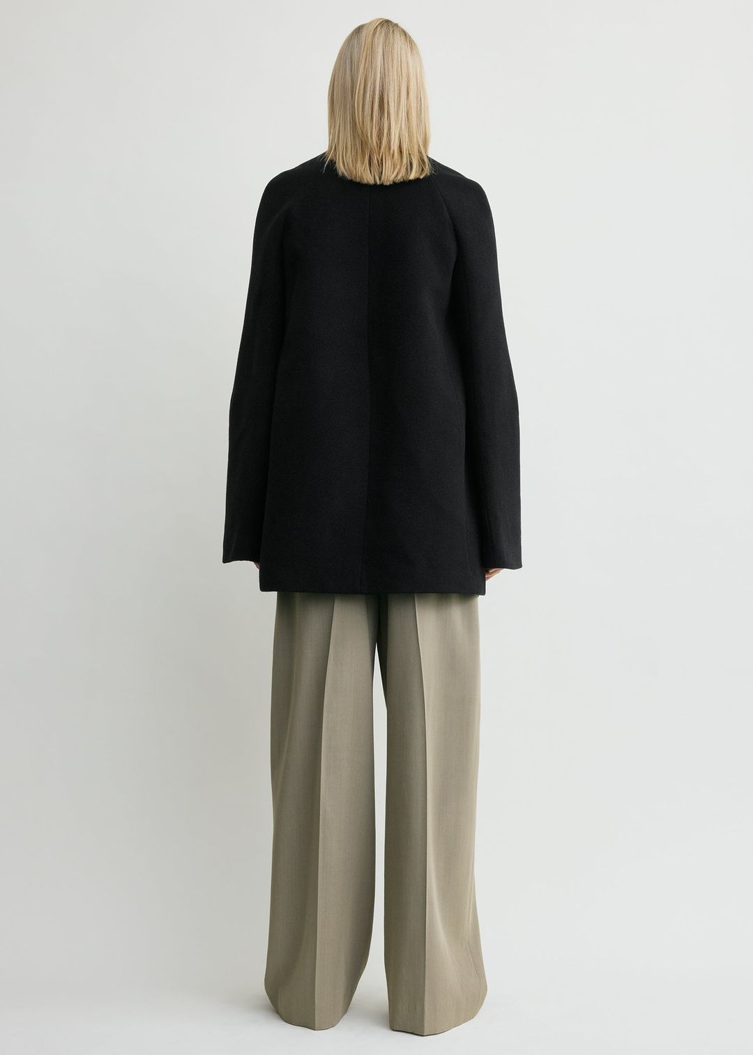 Bell-sleeve jacket black #3