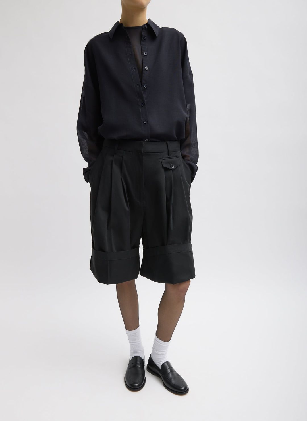 Bio Twill Triple Pleat Short