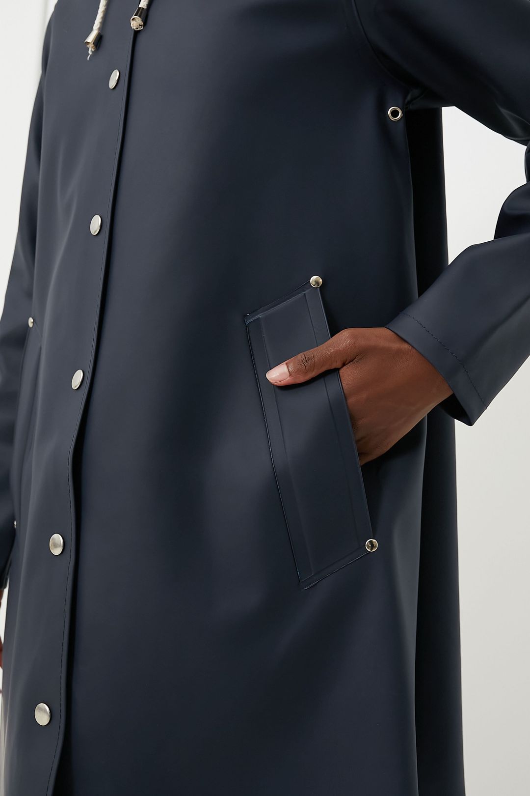 Navy Mosebacke Raincoat #5