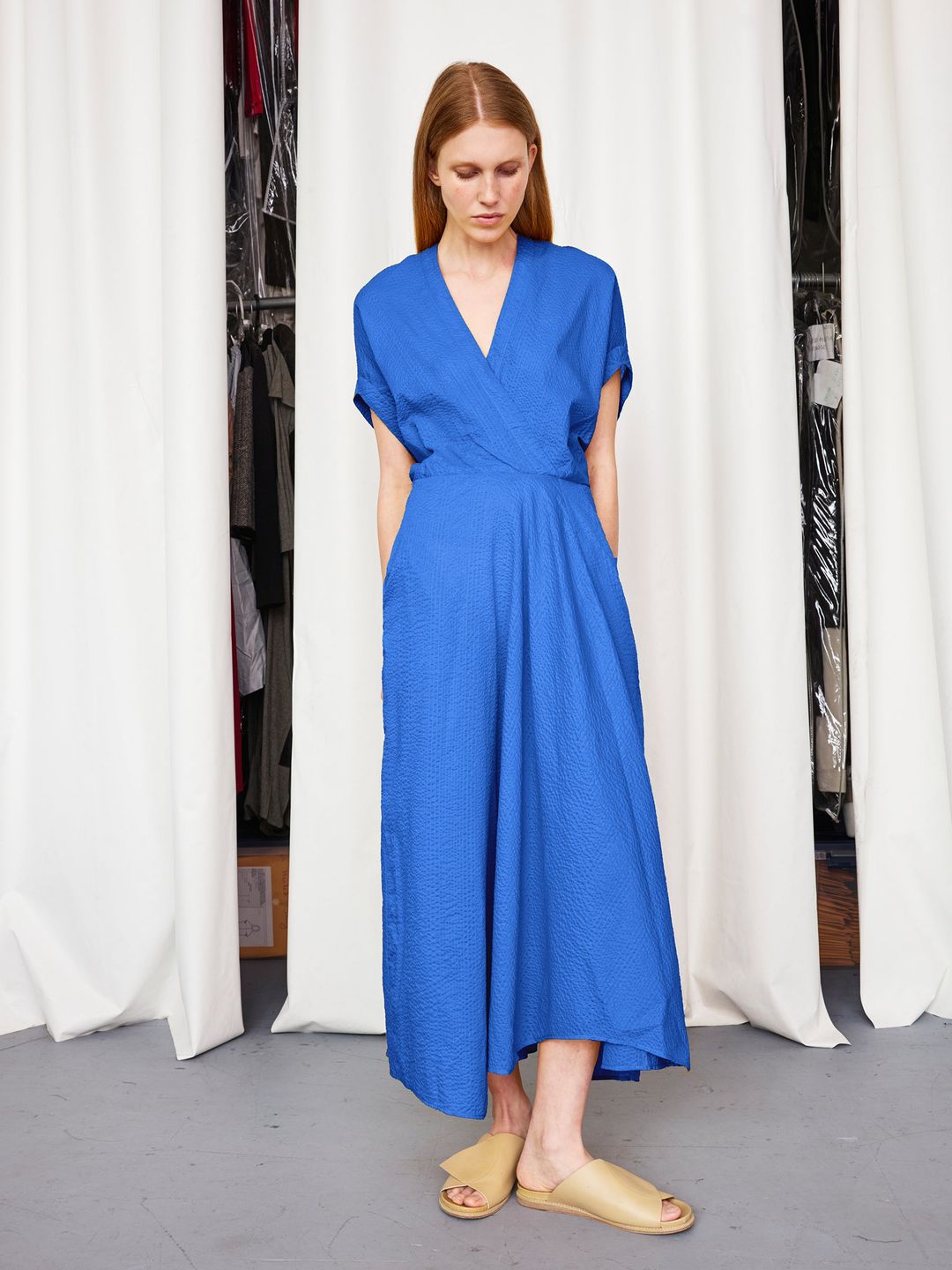 Long Aki Wave Dress