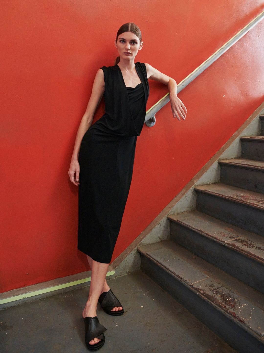 Cowl Dress