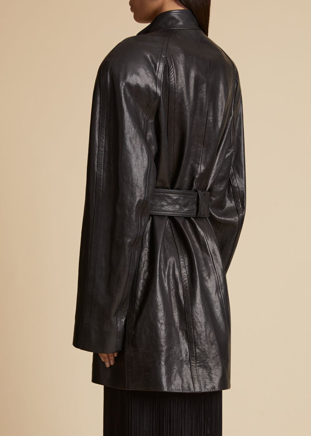 Bobb Jacket in Black Leather #11