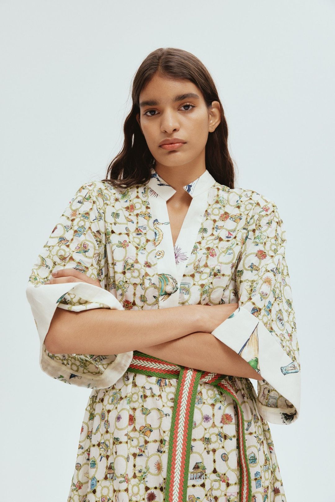 SUNSET BRODERIE MIDI DRESS #4