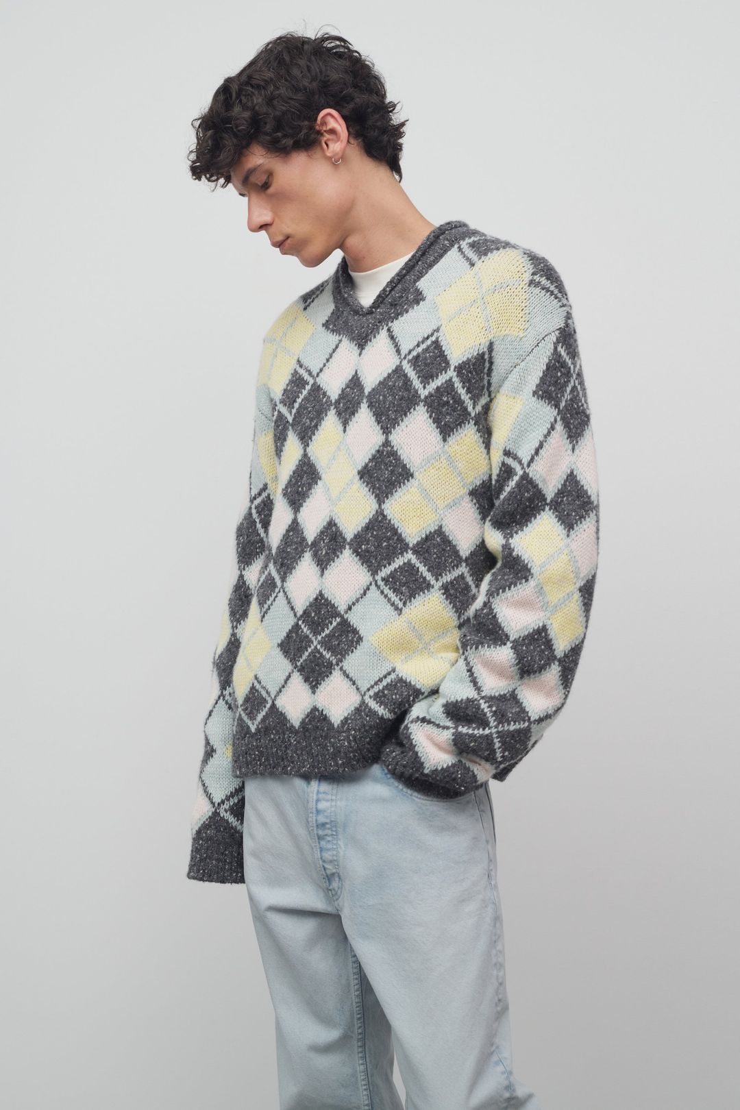 Edoardo Sweater in Cashmere and Polyamide #4