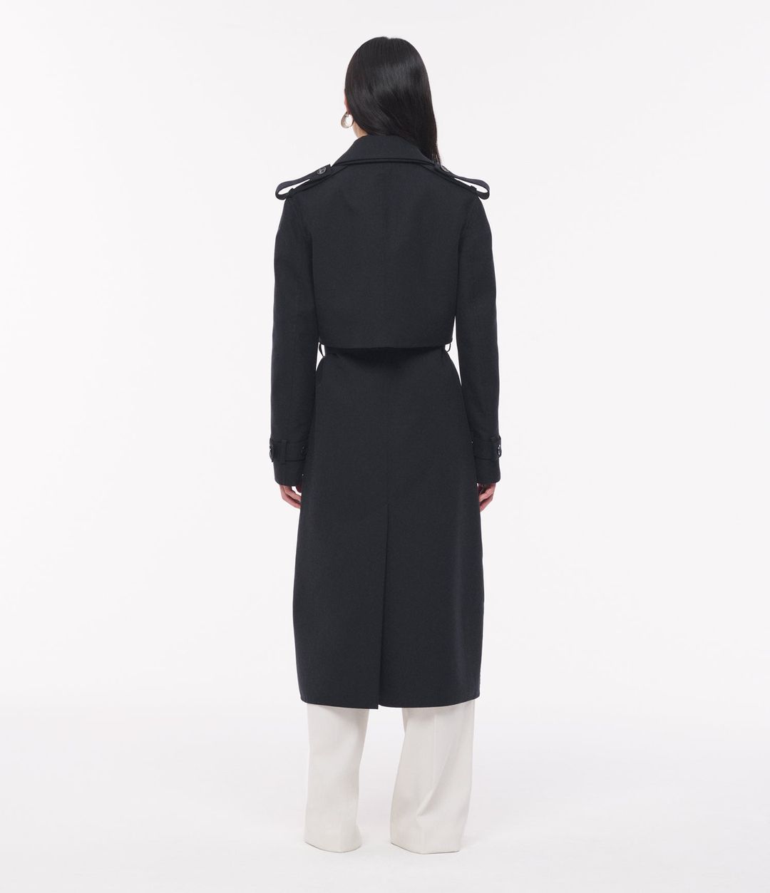 Double Face Convertible Trench - Resale | Olive/Black #7