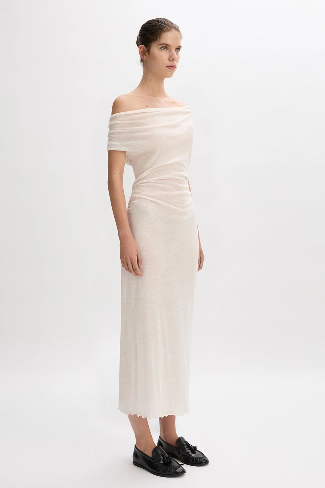 Cotton Cashmere Glove Dress #6