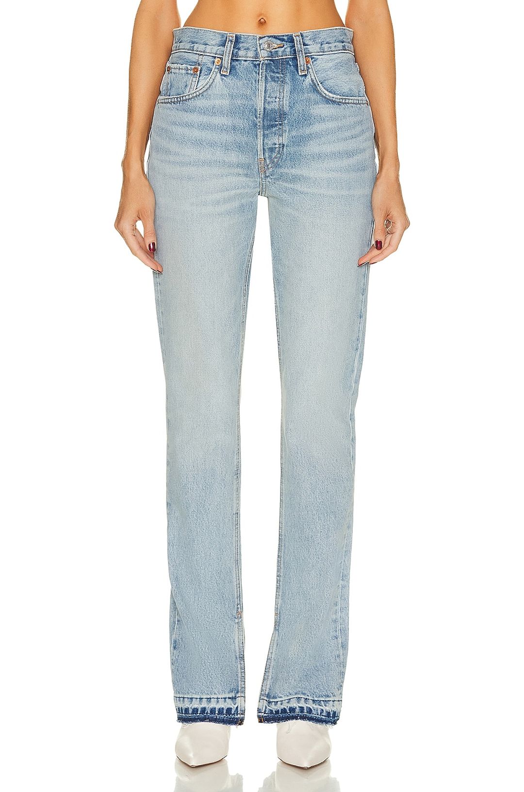 70's High Rise Skinny Bootcut