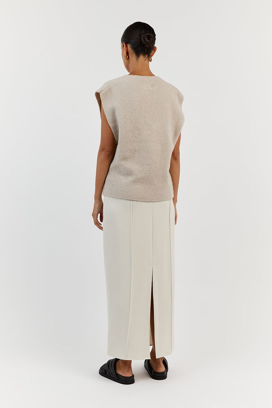 RAF STONE KNIT VEST #4