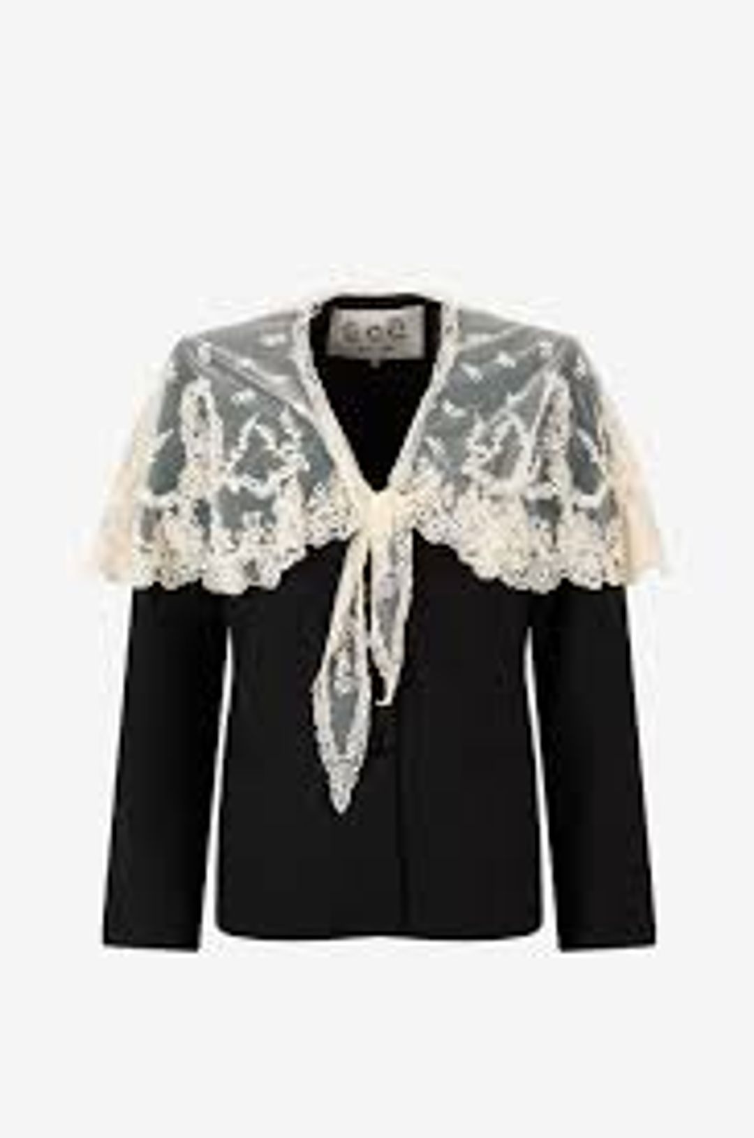 Sea NY Elisa Tropical Wool Capelet Jacket