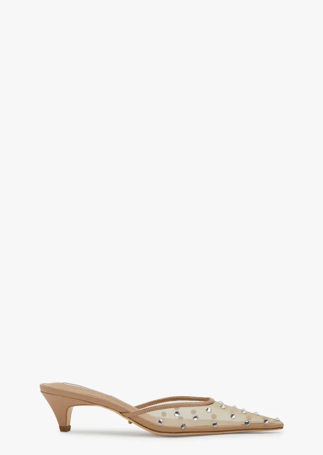 Deco Heels In Skin Nylon