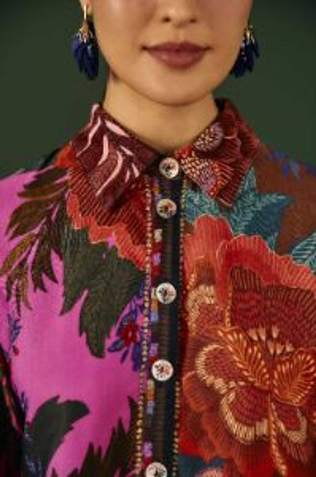 Flower Scarves Lenzing™ Ecovero™ Viscose Shirt #3