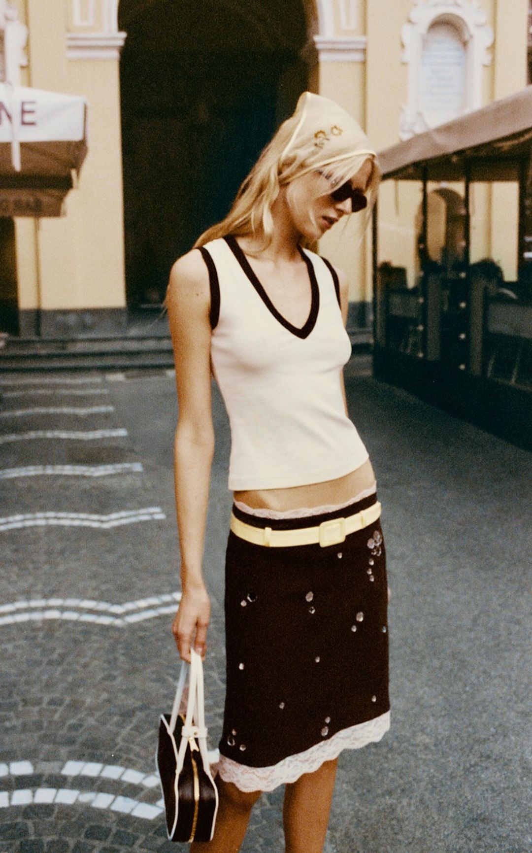 Exclusive Riviera Dewi Cotton Tank Top off-white #3