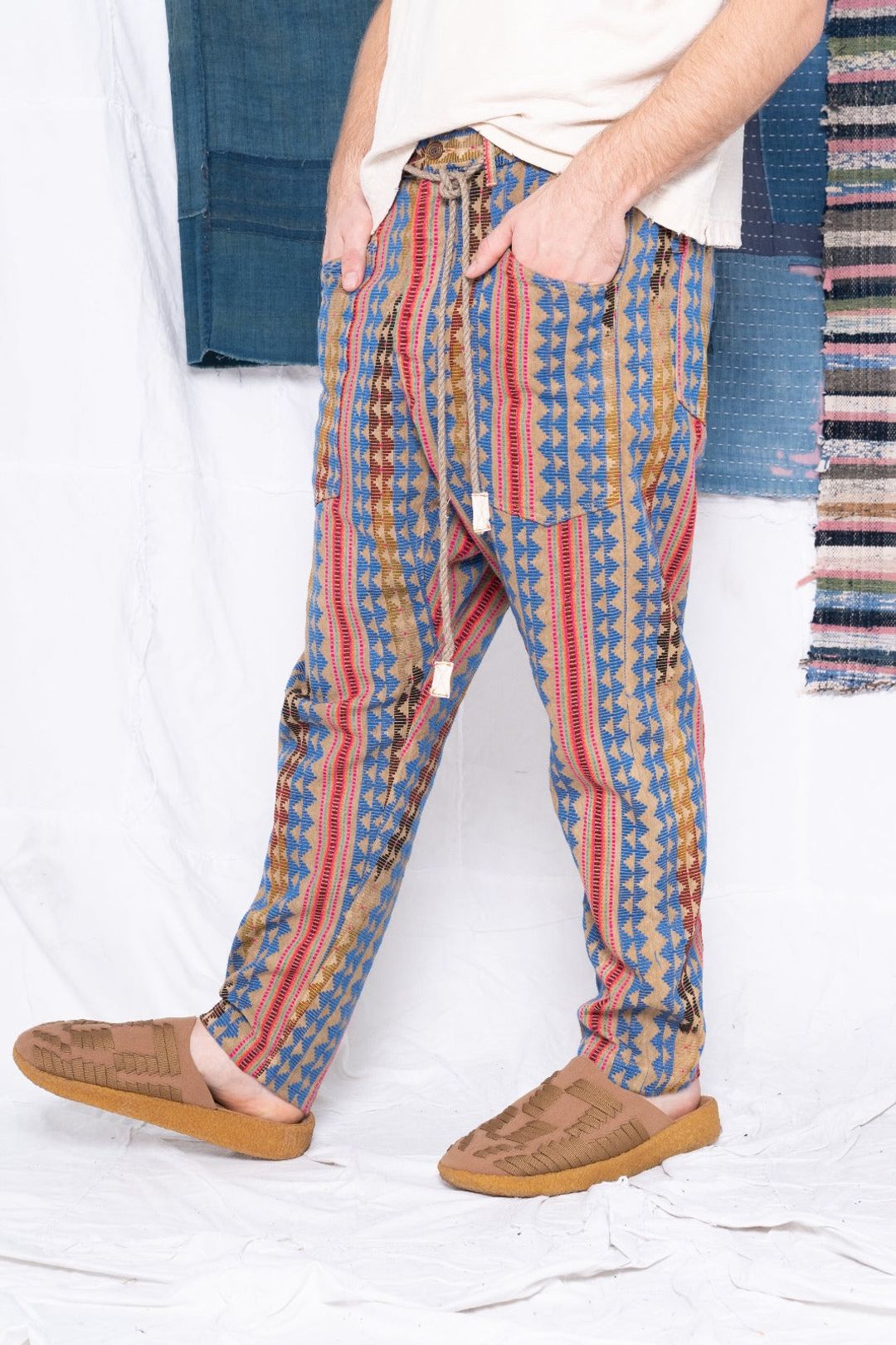 P63 Fatigue Heavy Ikat Jacquard Clay #4