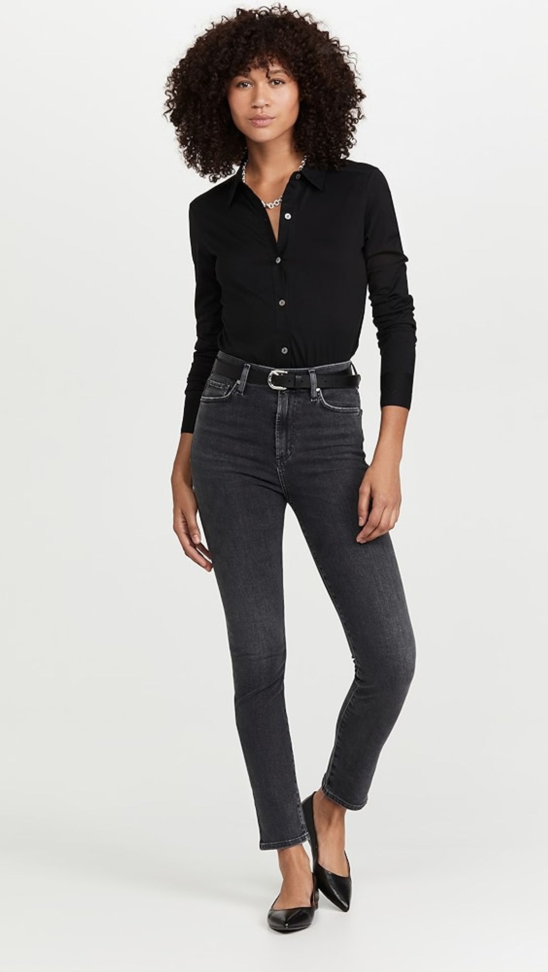 Olivia High Rise Slim Ankle Jeans #4