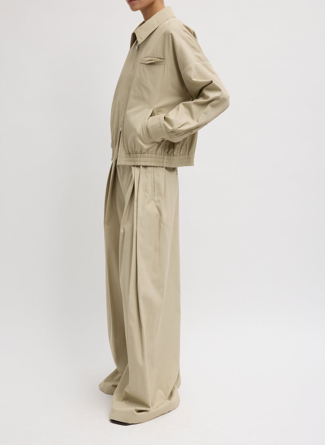 Luxe Spring Twill Bomber #2