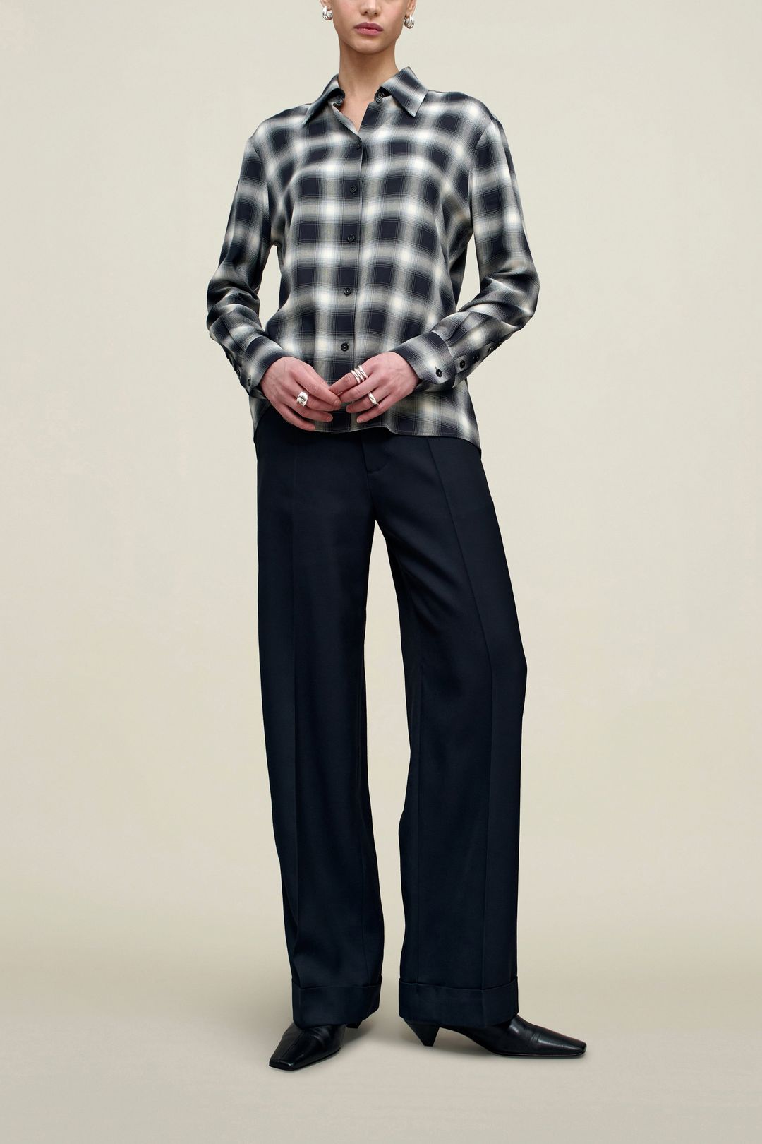 Octavia Blouse in Airbrush Flannel #3