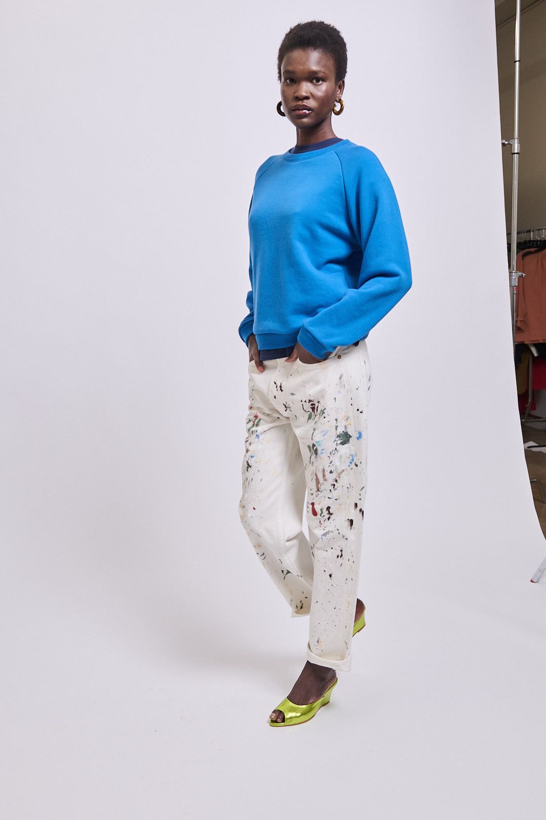 The Daily Sweatshirt in Royal Blue