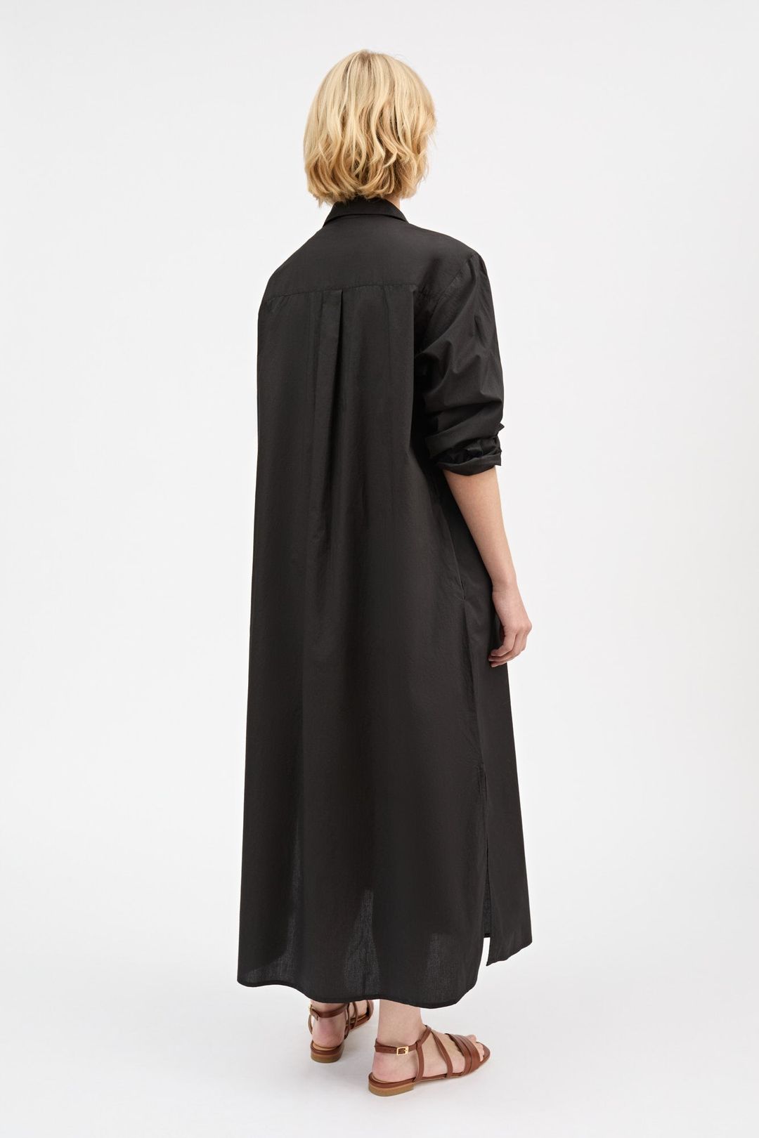 Leigh shirtdress - Black #4
