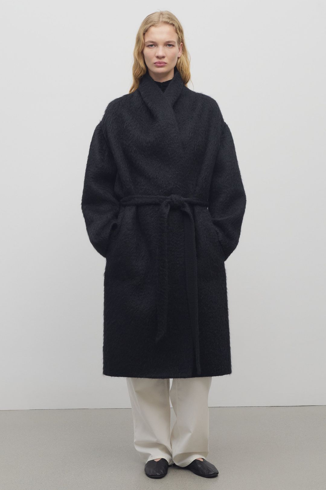 Aneta Coat in Wool and Alpaca #3