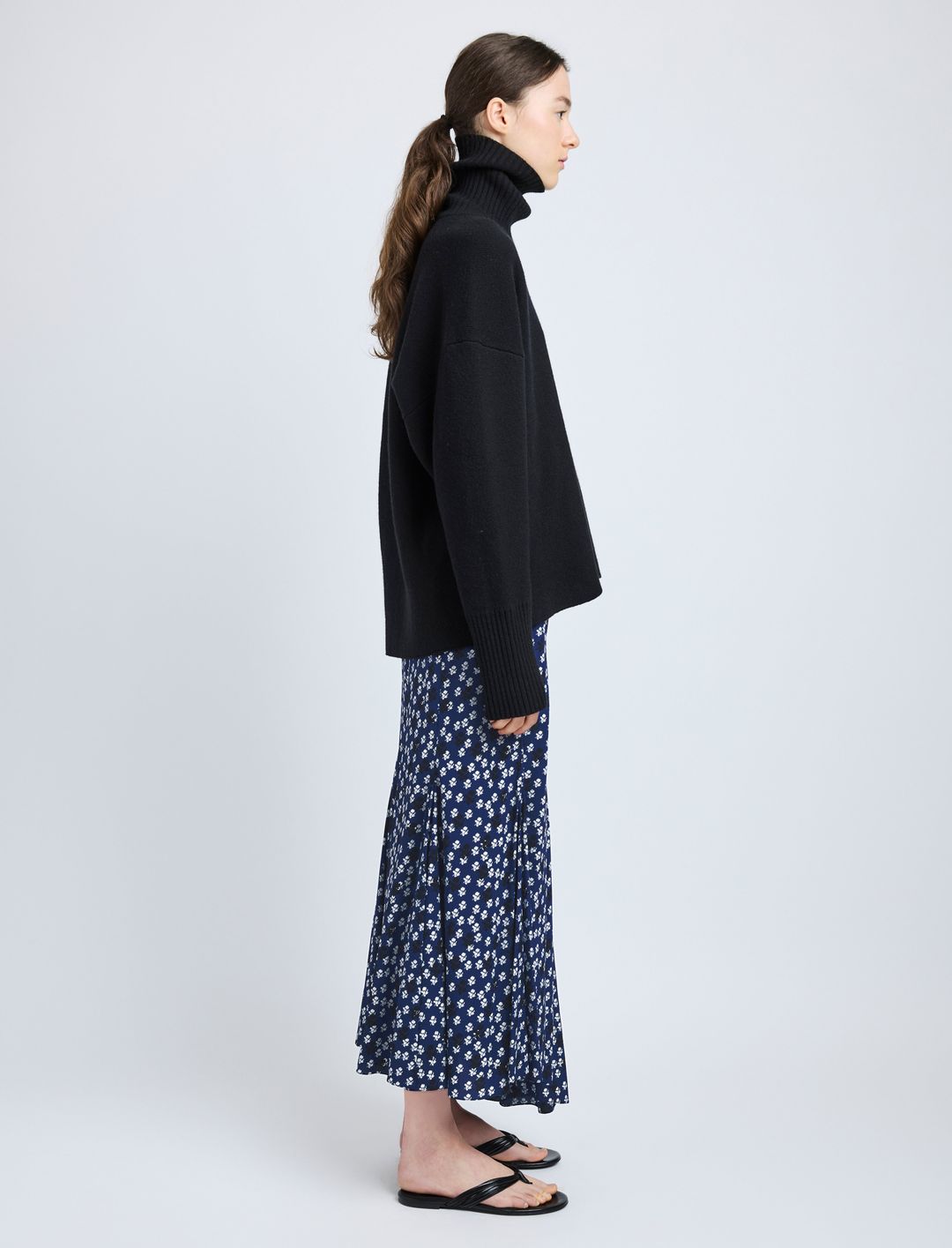 Joelle Skirt in Printed Silk Viscose #3