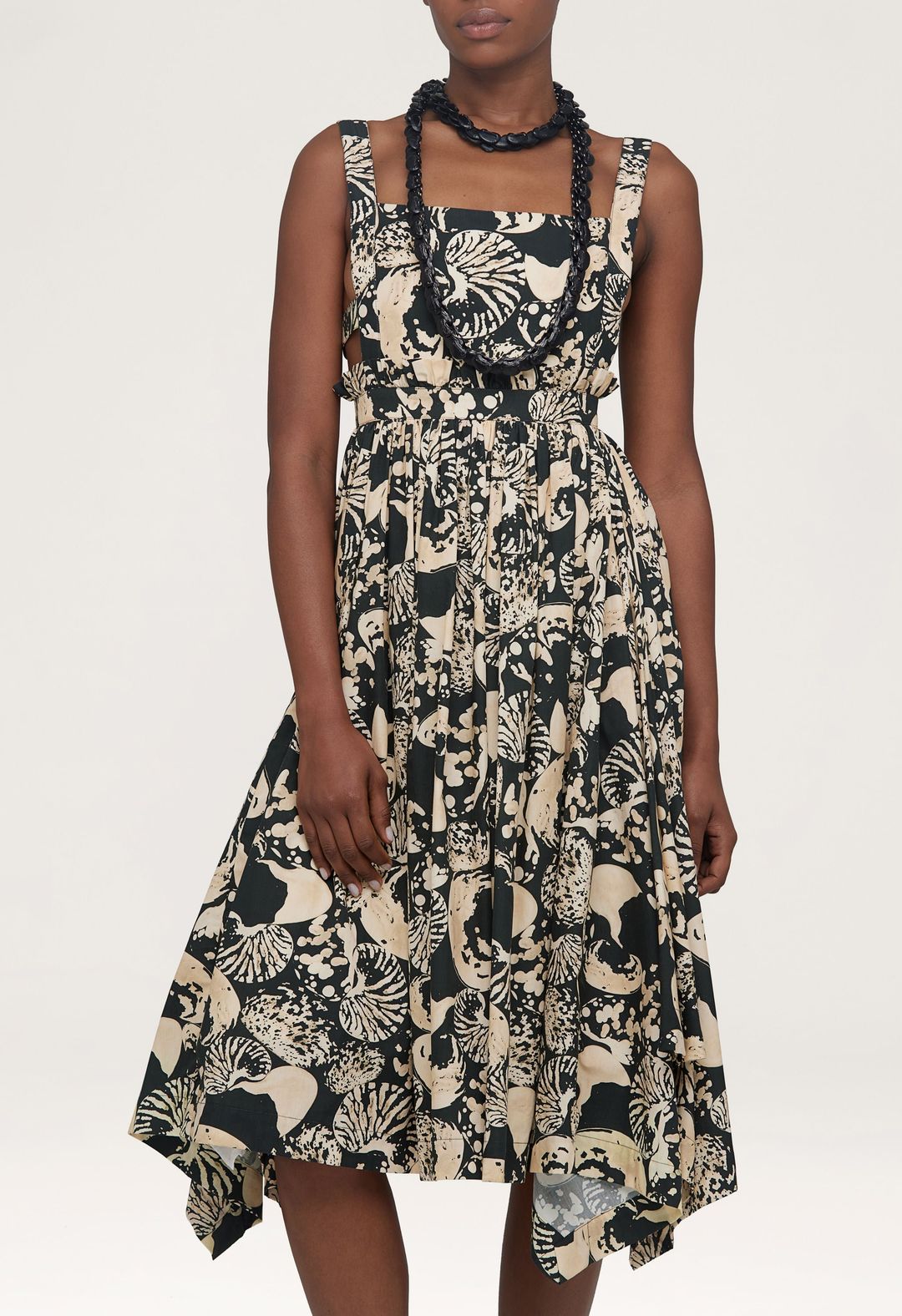 Lunatus Cosecha Cotton Midi Dress #3