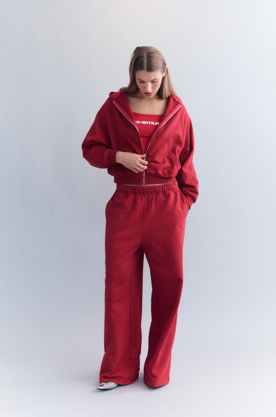 The Classic Track Pant | Red #3