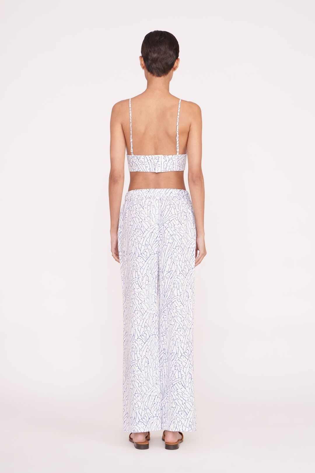 ALIZE PANT | BLUE PALM #3