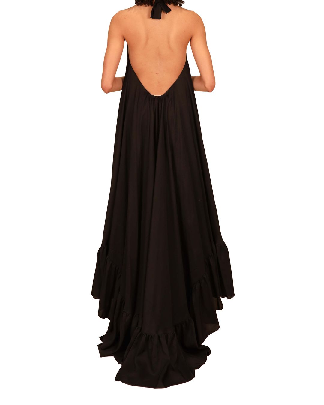 Sadie Raw Silk Gown #11