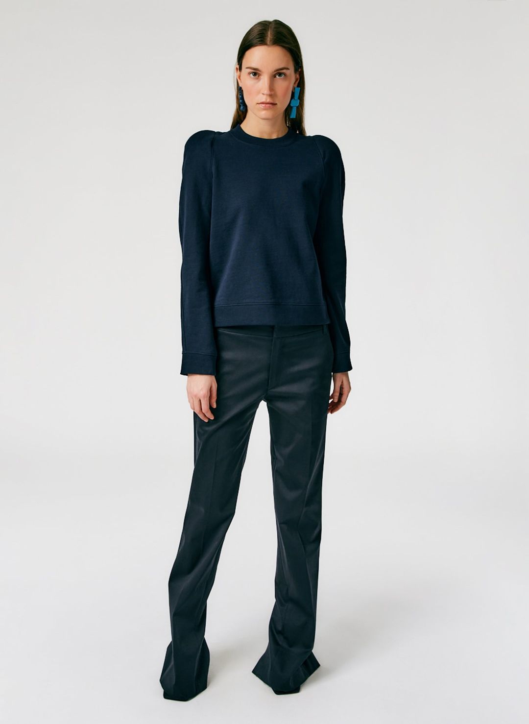 Sculpted Shoulder Sweatshirt #7