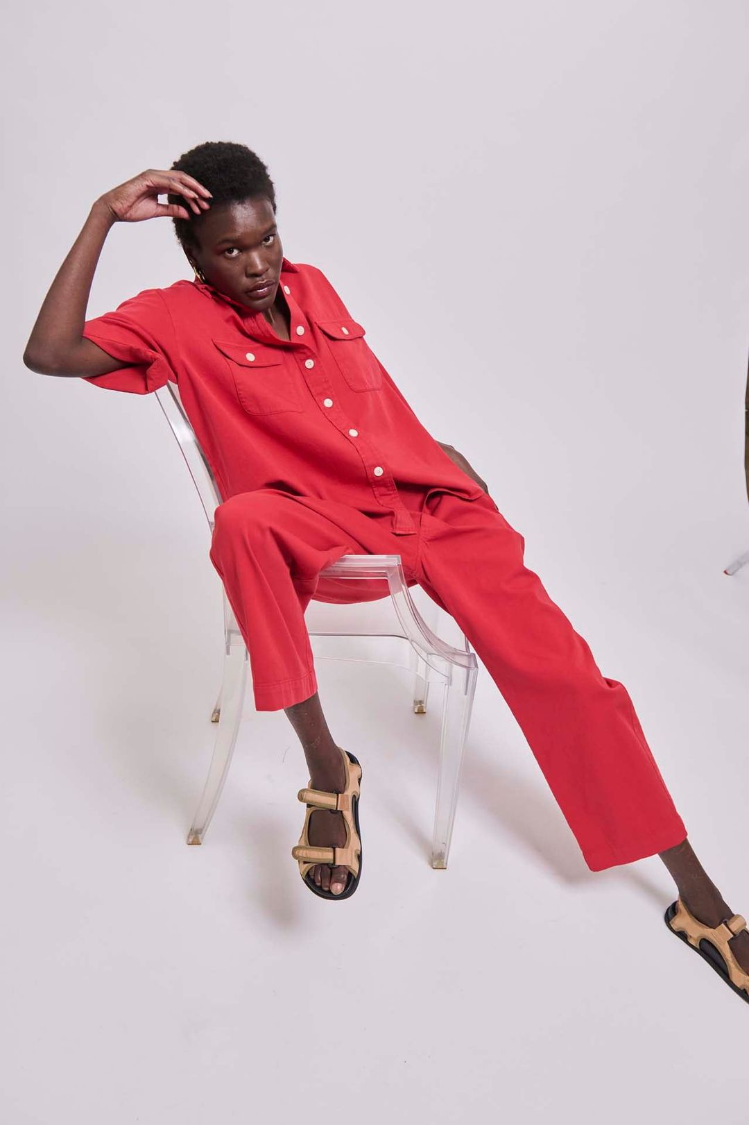 The Scout Shirt in Red #3