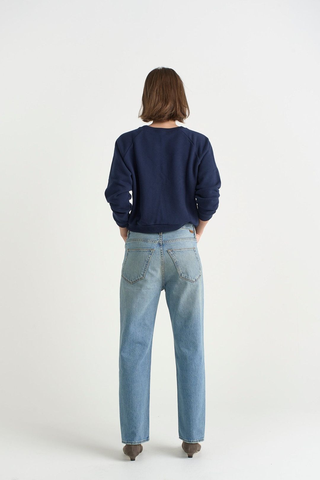 The Slouch in Worn Indigo #6