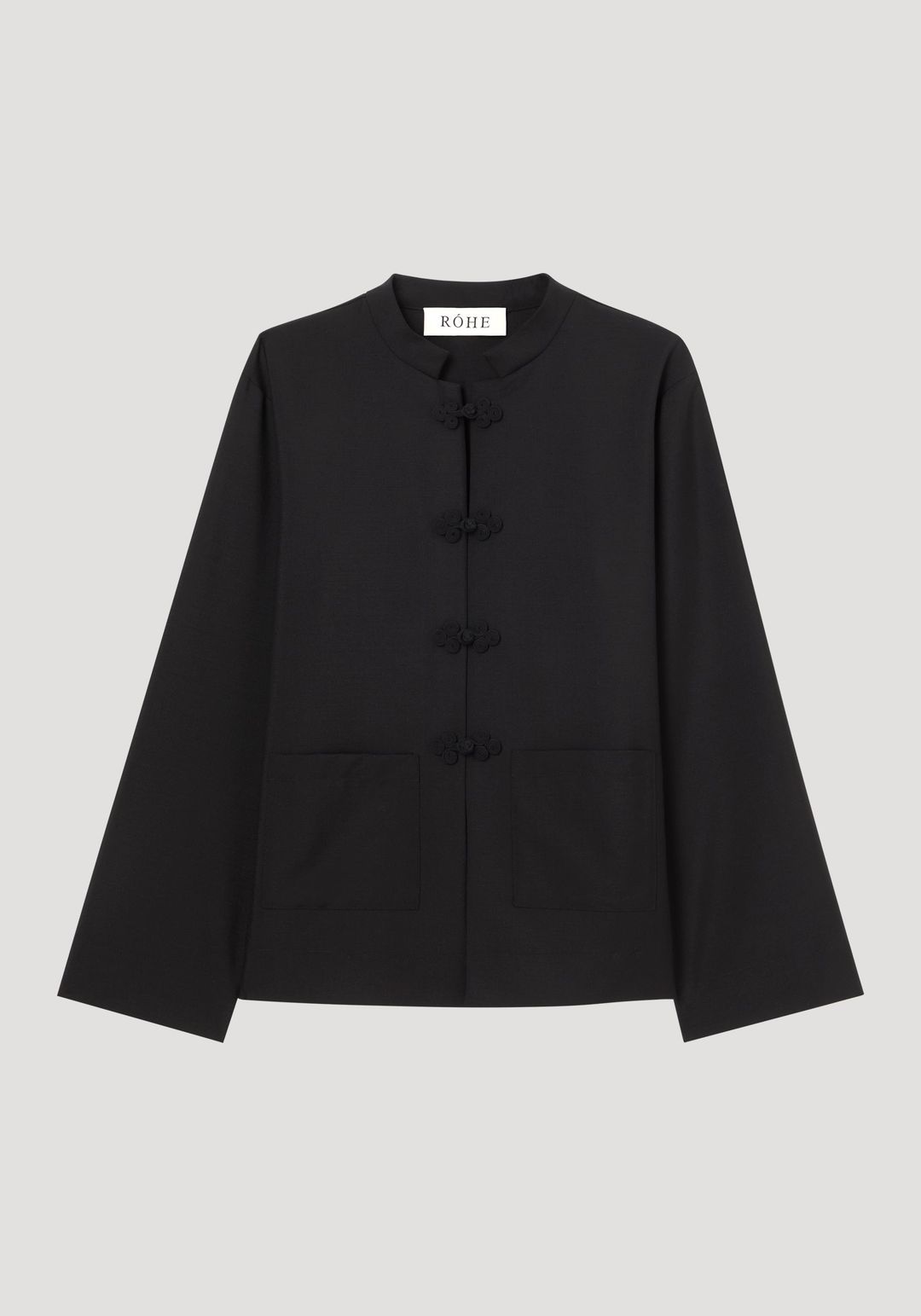 Pankou closure jacket | black #7