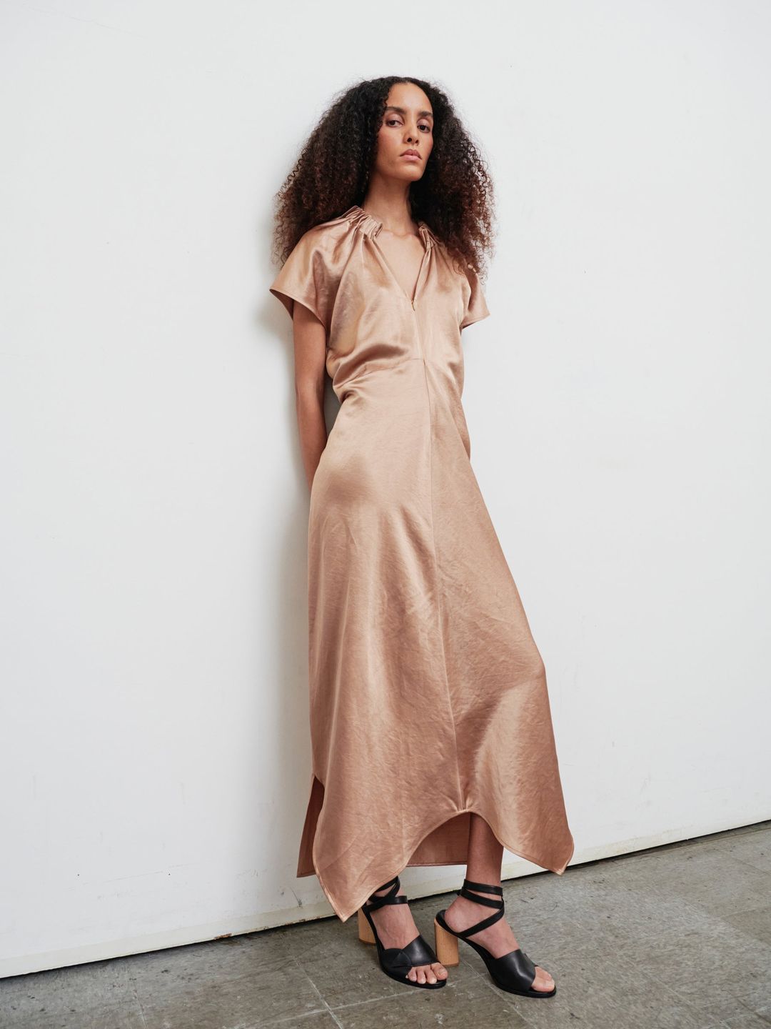 Long Ruched Stella Dress