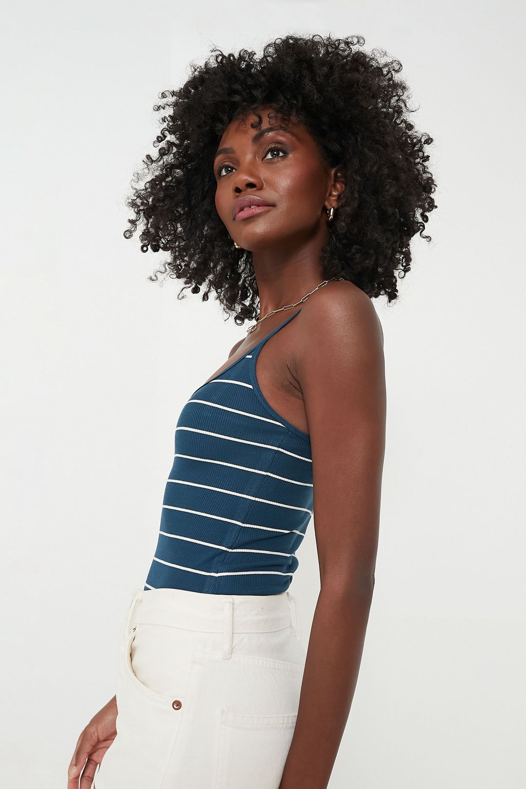 Deep Storm Scoop Cami Bodysuit #3