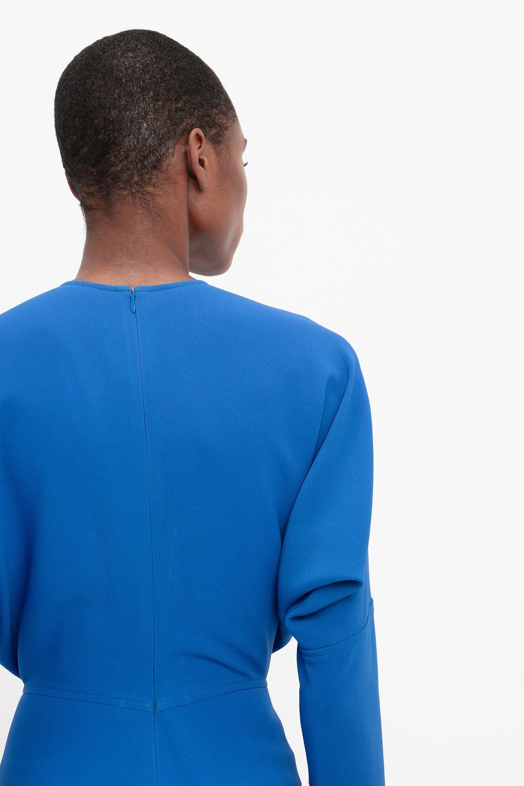 Dolman Midi Dress In Bright Blue #7