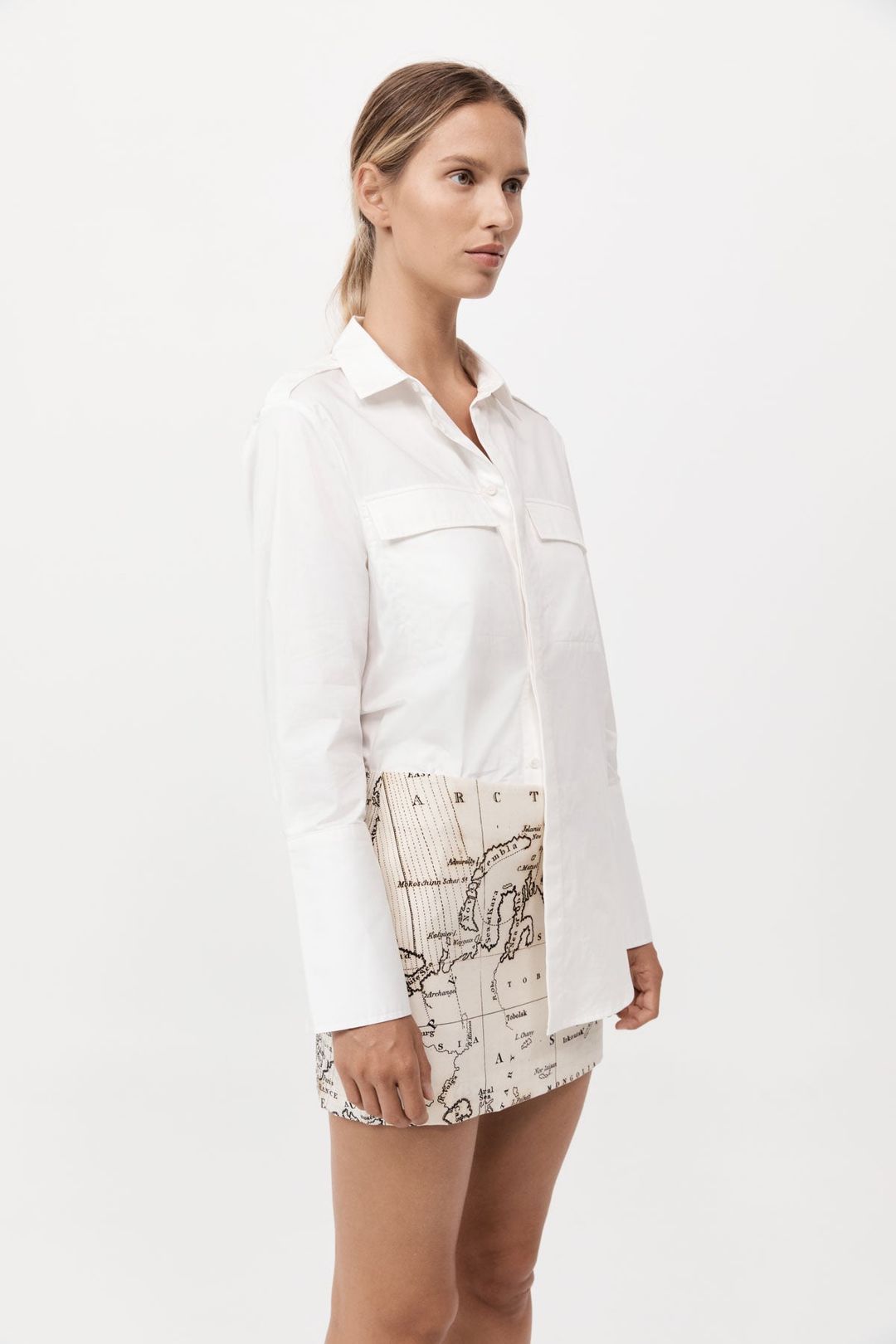 Classic Utility Shirt - White