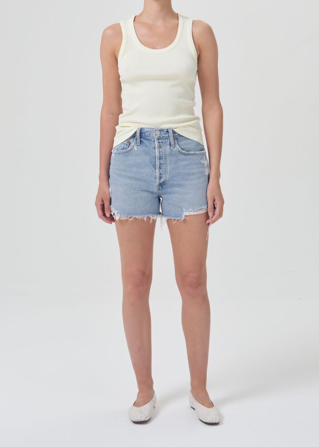 Dee Vintage High Rise Short in Muse