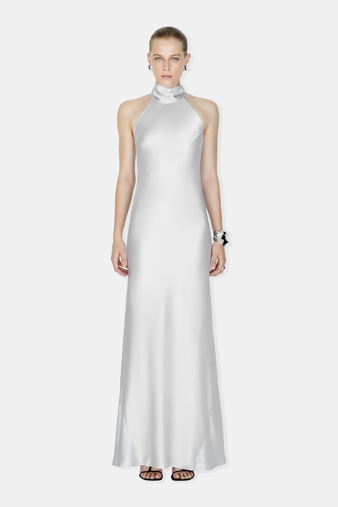 Sienna Dress - Platinum