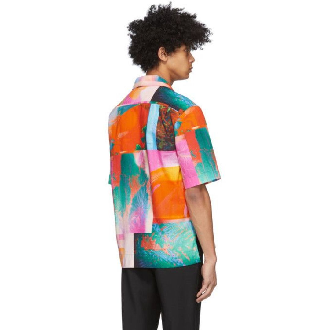 Simon Botanical Print Vacation Shirt #5