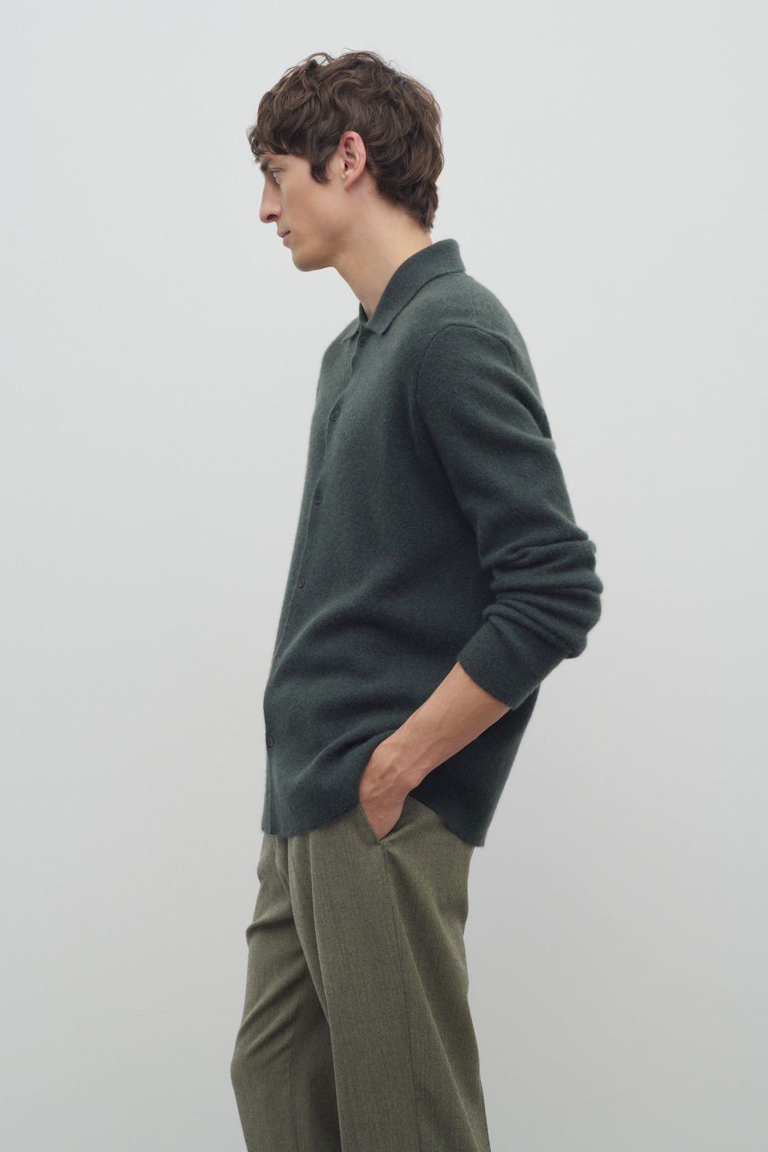 Iverson Jacket in Silk, Cashmere, and Cotton #4