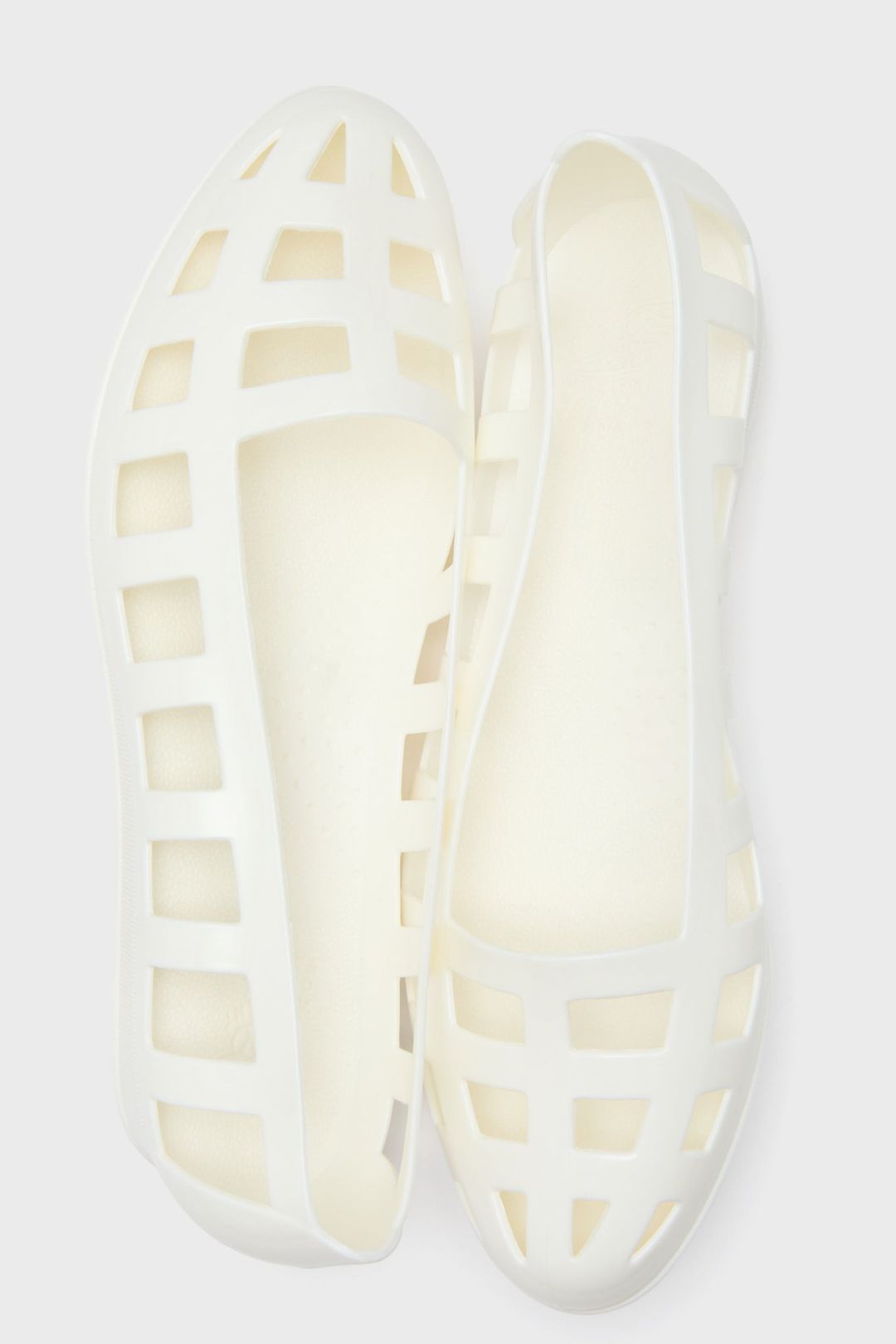 White Elli Ballerina Flats #6