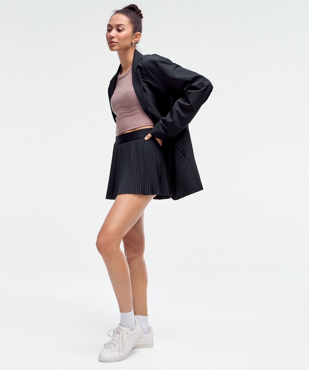 High-Rise Pleated Tennis Skirt #17