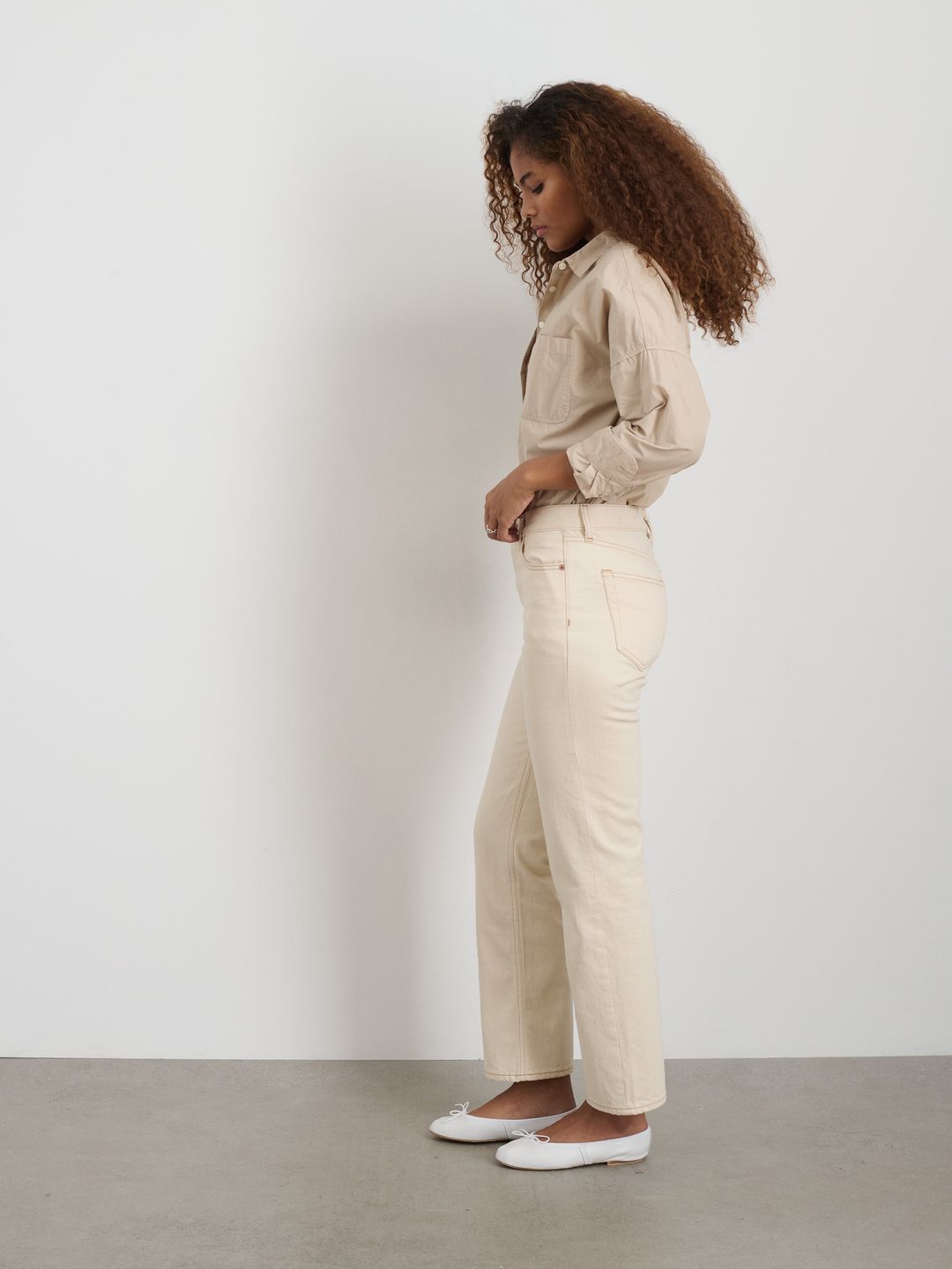 Jo Shirt In Cotton Poplin #4