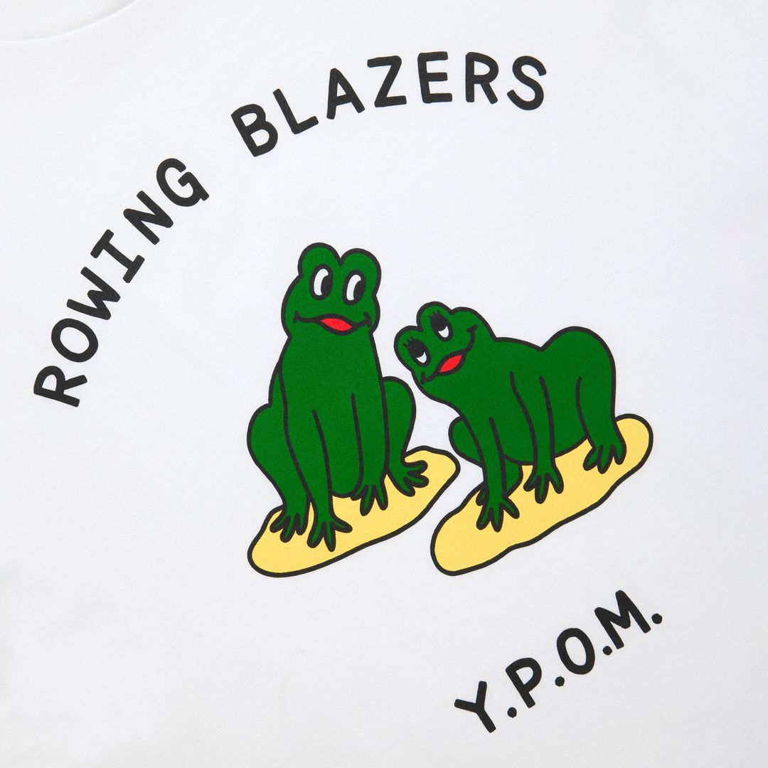 Men's Cotton Frog T-Shirt "Your Pad Or Mine" Alabaster