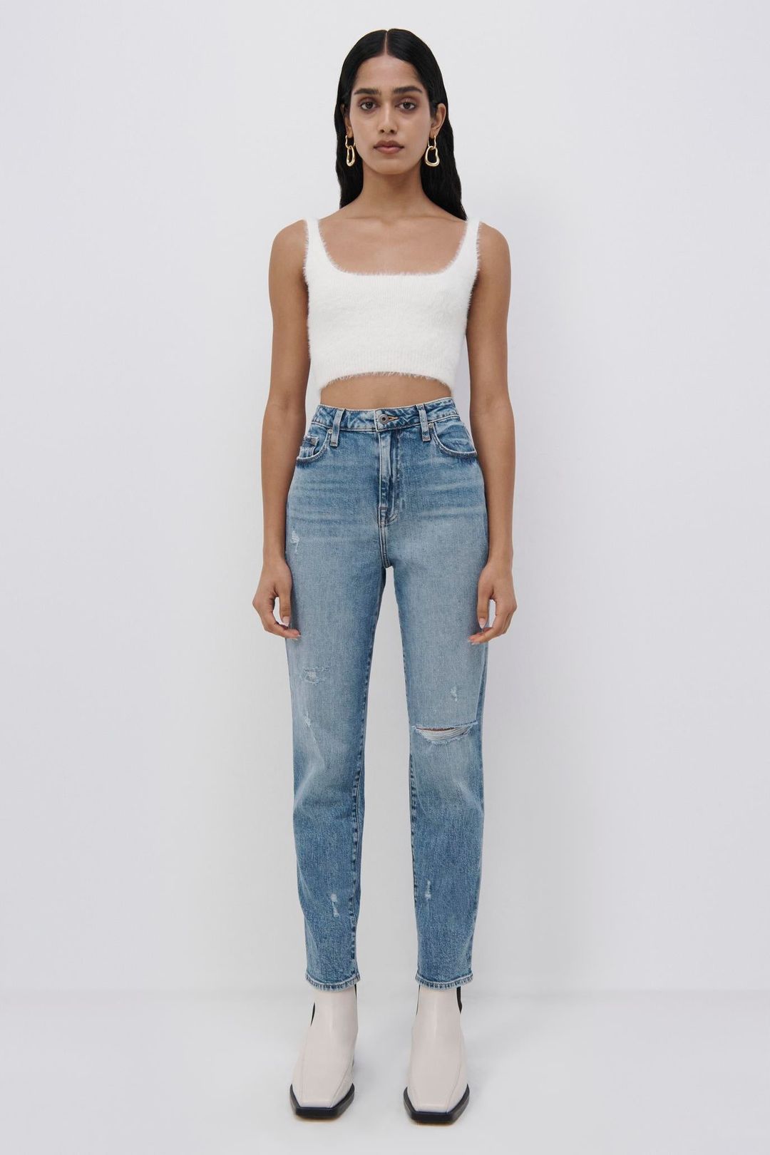 Laurie Fuzzy Knit Bralette #5