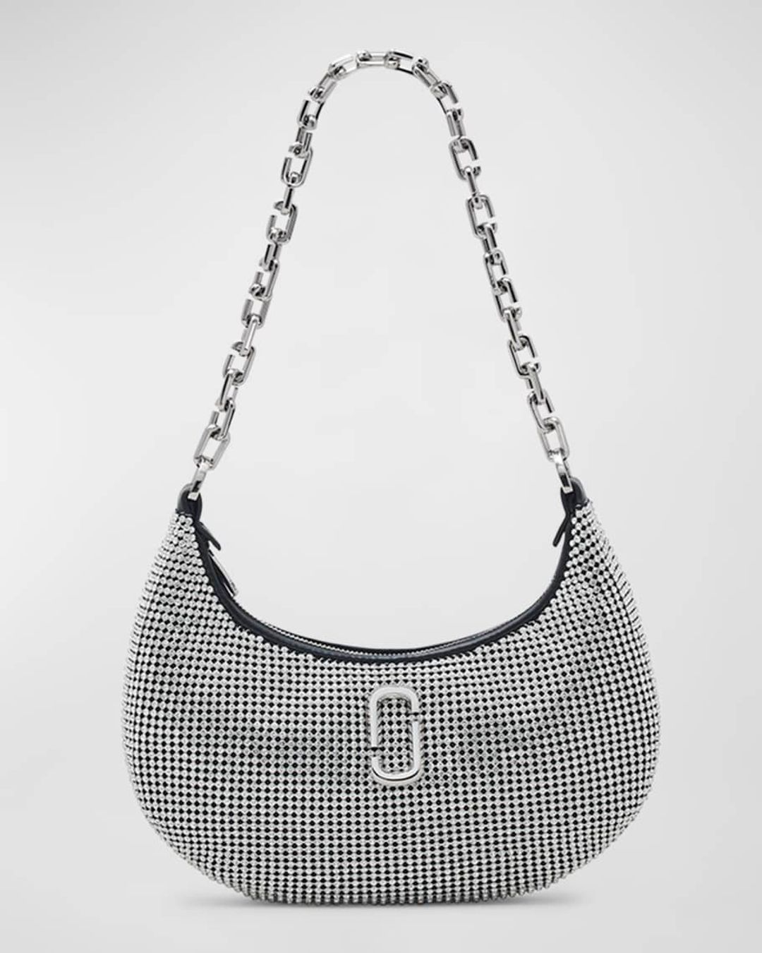 The Rhinestone Small Curve Bag